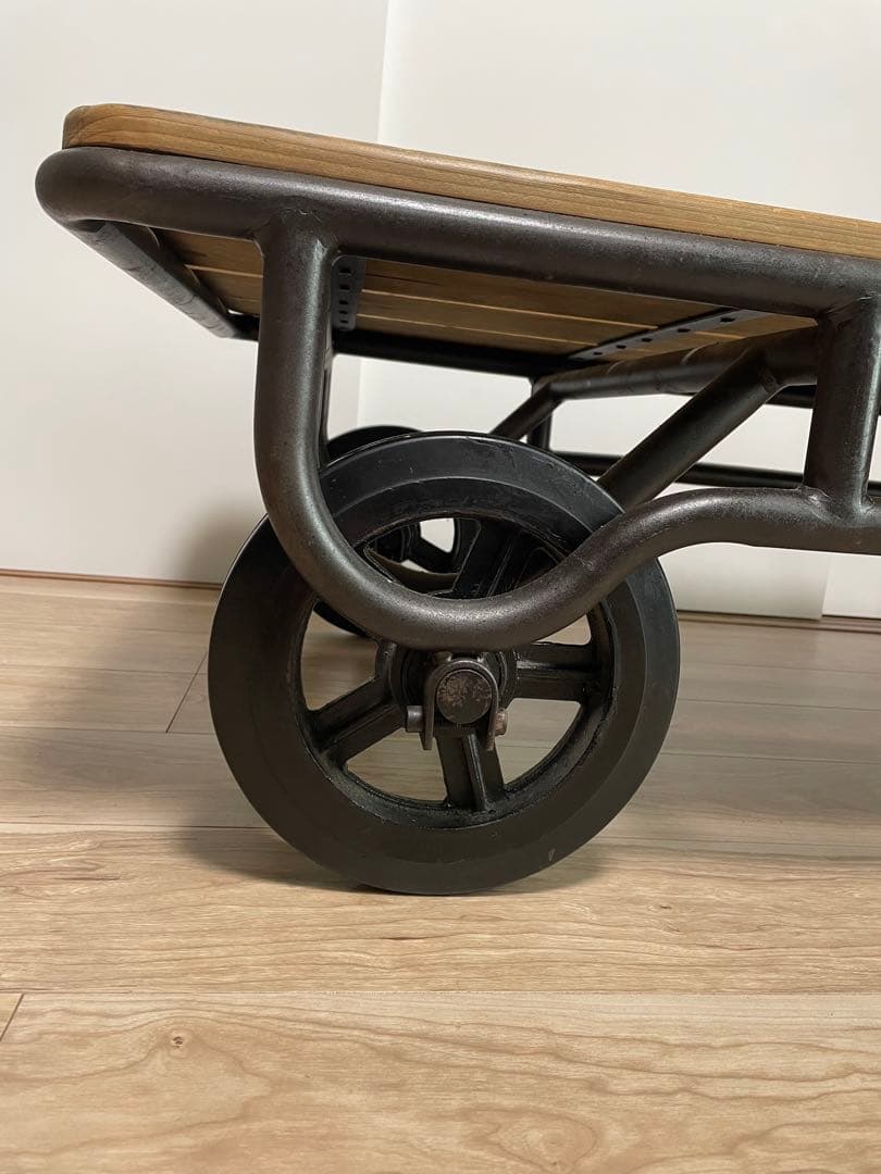 カシャコーヒーテーブル クラッシュゲート ノットアンティークス幅120 送料込み