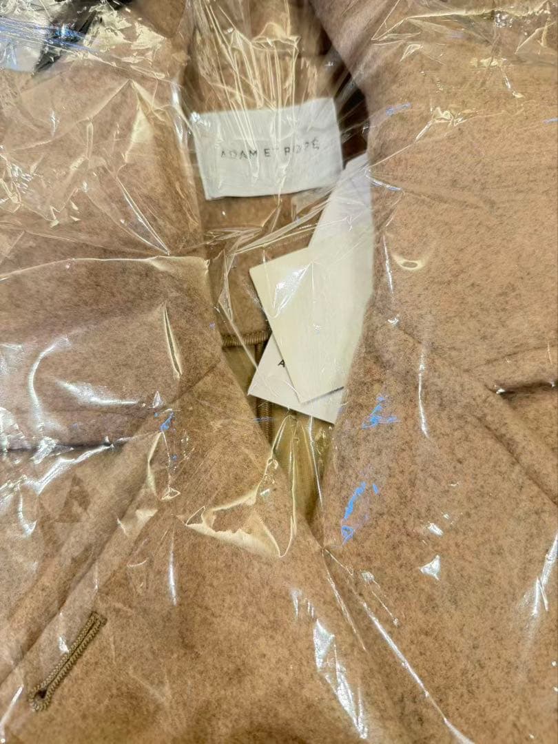 ADAM ET ROPÉ FEMME ウールボンディングミドルコート