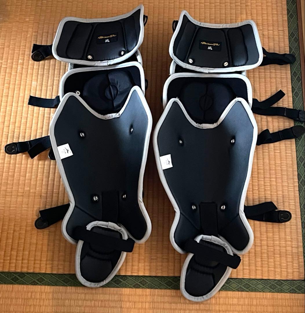 Mizuno キャッチャー防具　赤黒