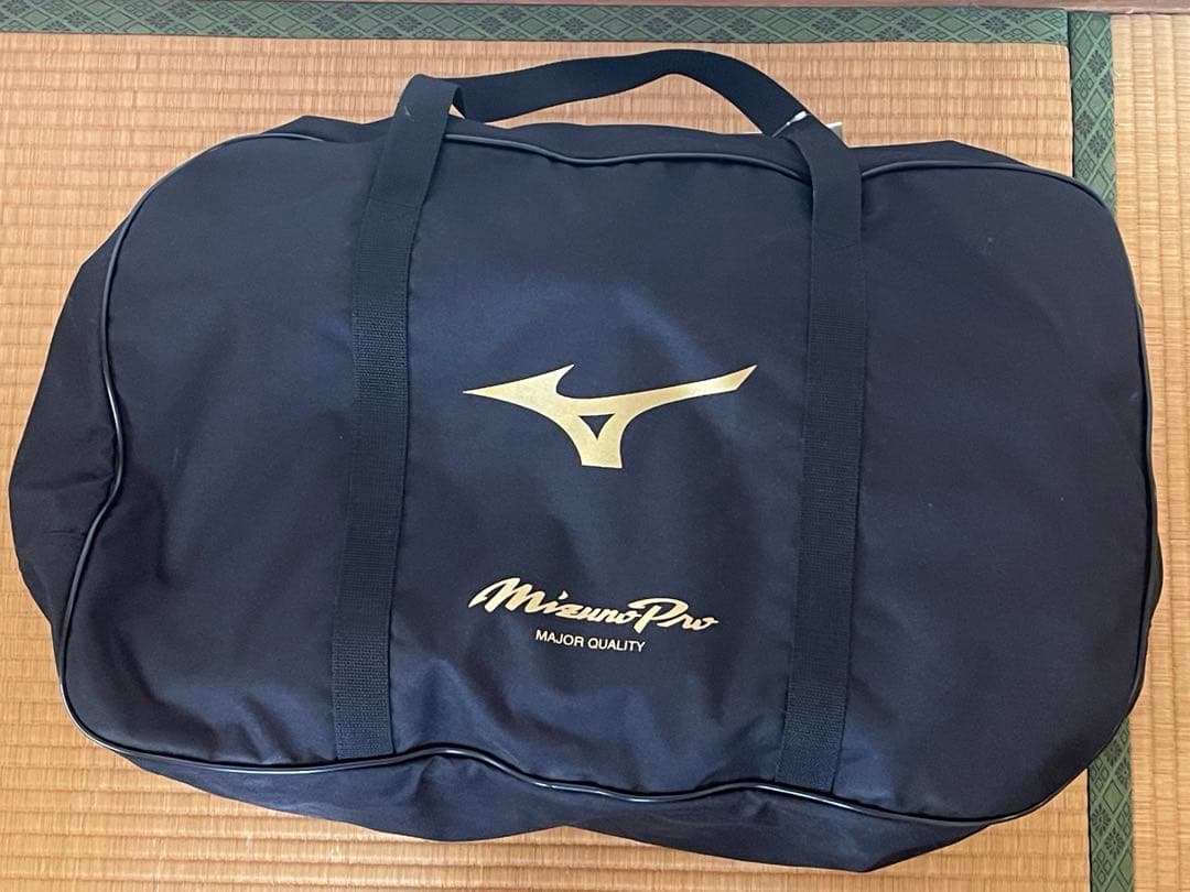 Mizuno キャッチャー防具　赤黒