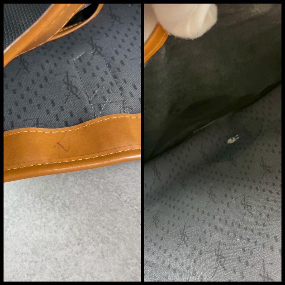 イヴサンローラン　カサンドラ　トートバッグ　ブラック　大容量　A４可