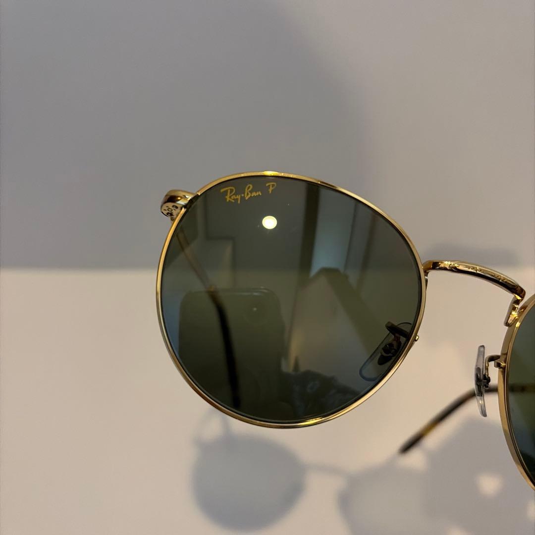 Ray-Ban RB3637 9196G4 53NEW ROUND 偏光レンズ
