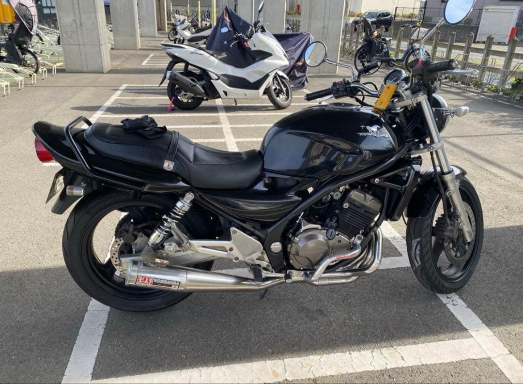 いちごおれ バリオス2型 ヨシムラ マフラー