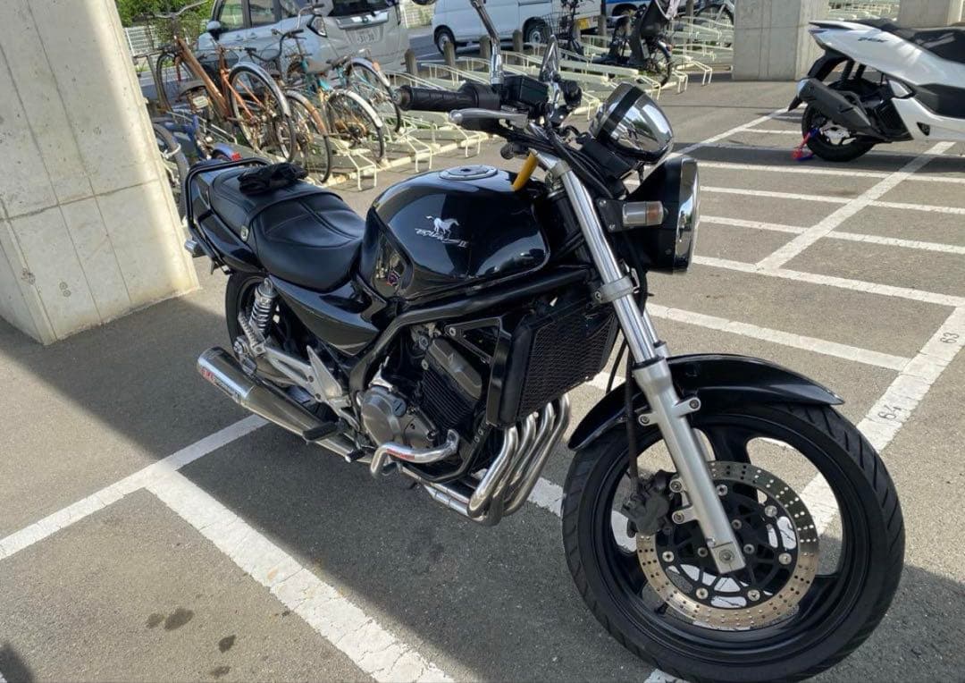 いちごおれ バリオス2型 ヨシムラ マフラー