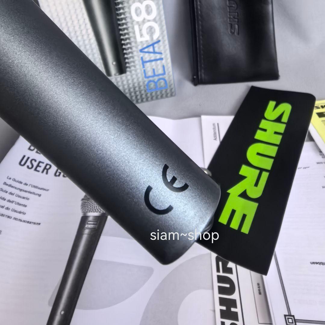 大人気 SHURE BETA 58Aダイナミックマイク