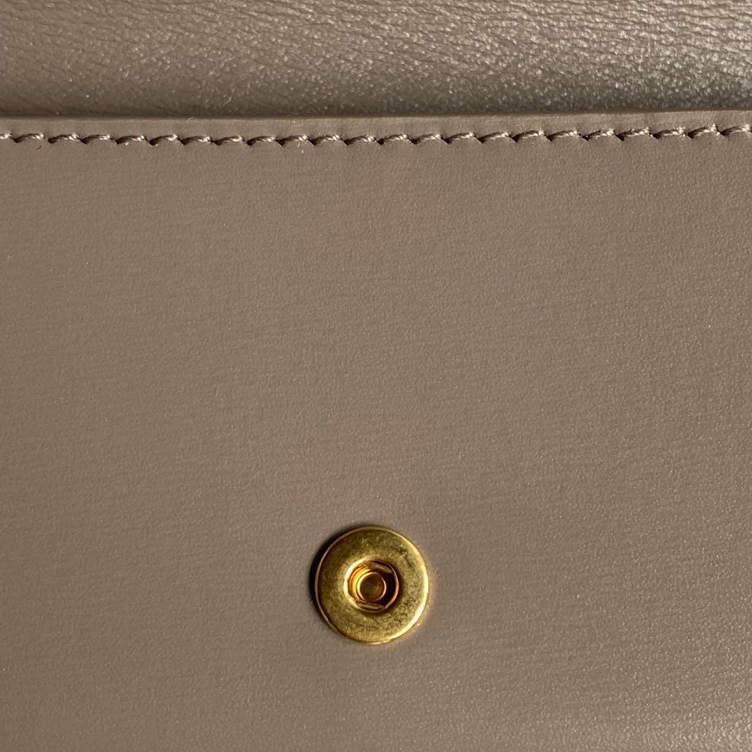 ゆ*様 CELINE グレージュ　レザーキーケース