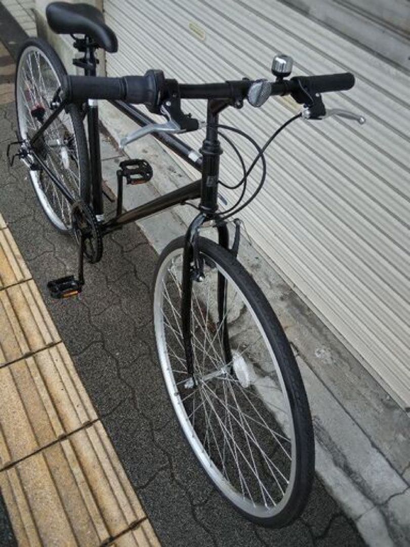 Fit‛s[フイッツ]700c シティクロスバイク 6speed/ブラック