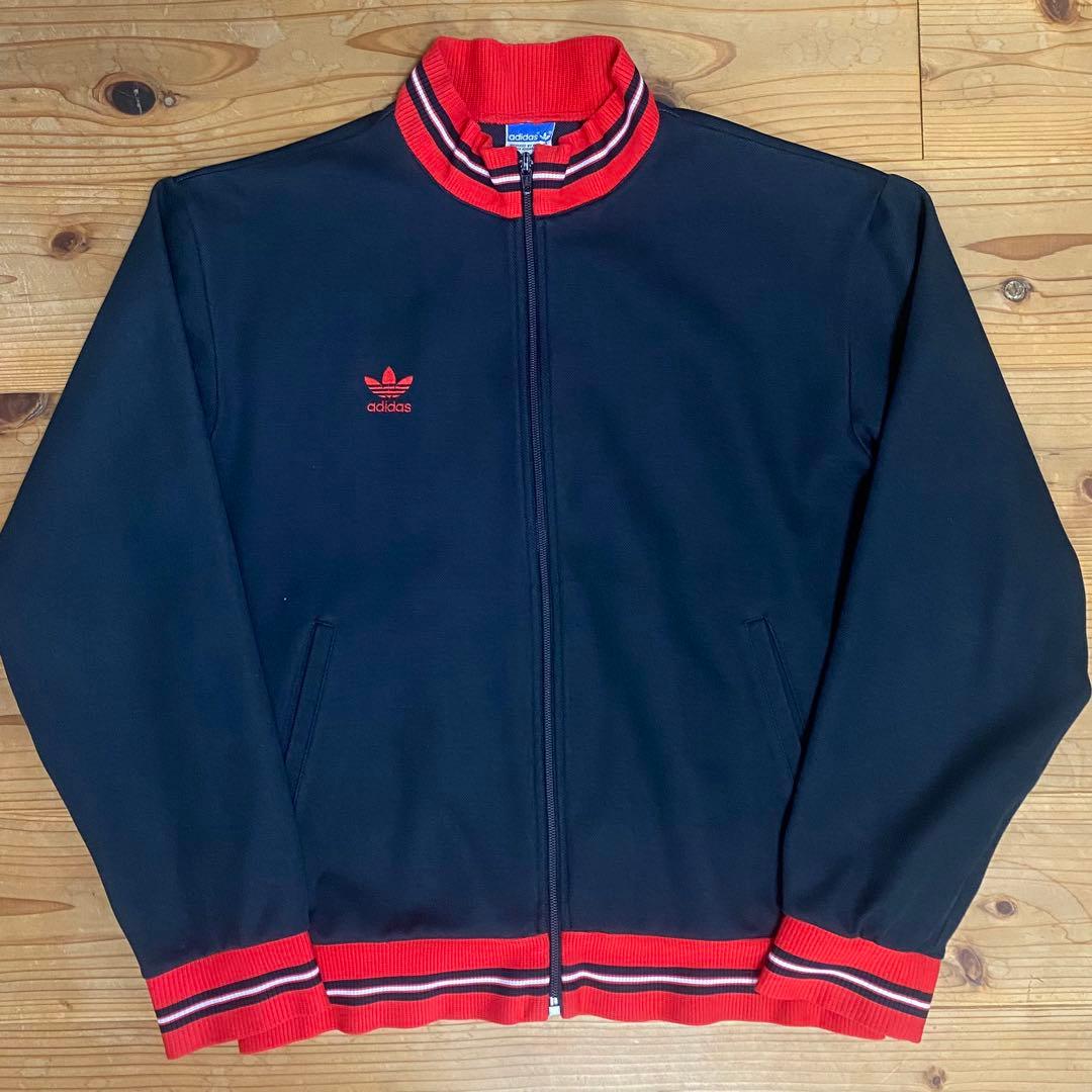 ウォーキング・ランニングウェア vintage 80s adidas track jacket ATS-202