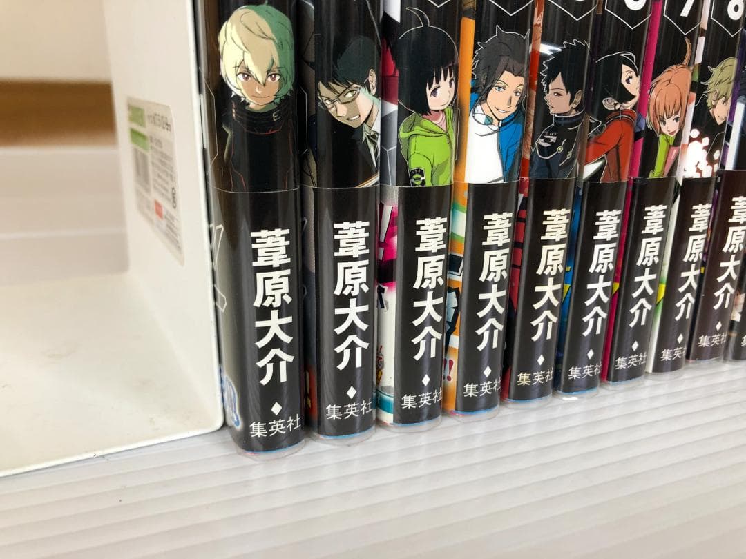 美品　ワールドトリガー　全巻　初版　帯　冊子　特典　ポスト　カード　イラスト