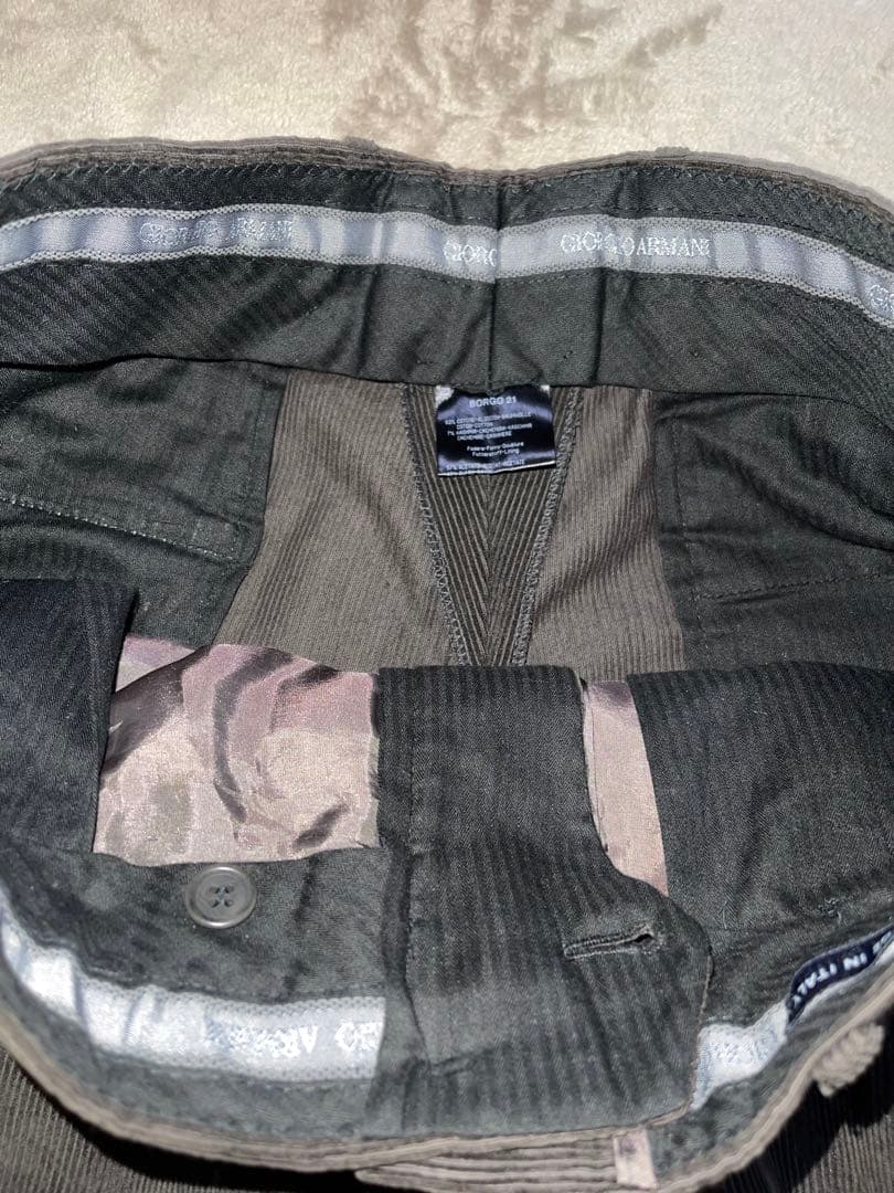 ジョルジオアルマーニ　GIORGIOARMANI カシミヤ混 コーデュロイ