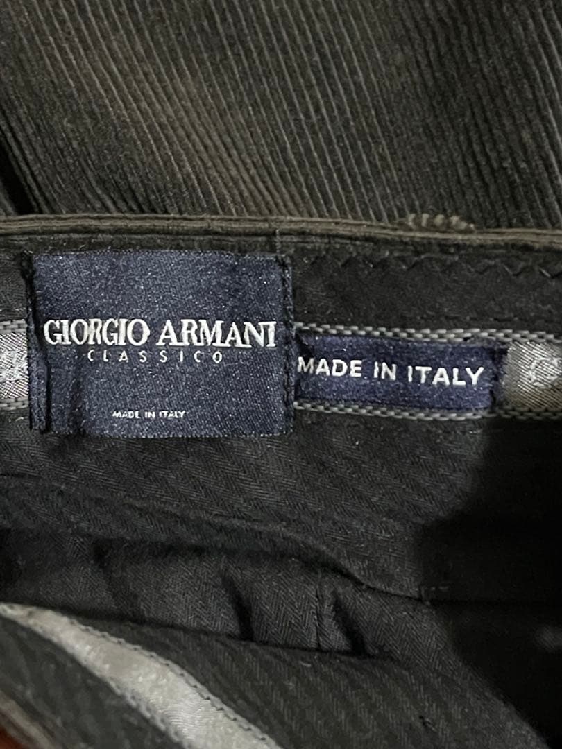 ジョルジオアルマーニ　GIORGIOARMANI カシミヤ混 コーデュロイ