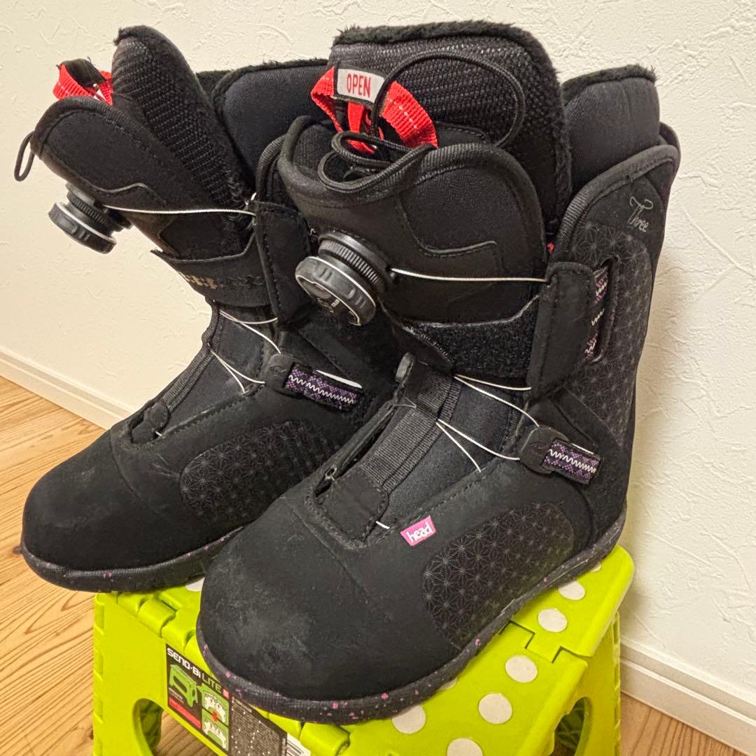 HEADスノーボードブーツ18-19THREE BOA WMN 23.5cm