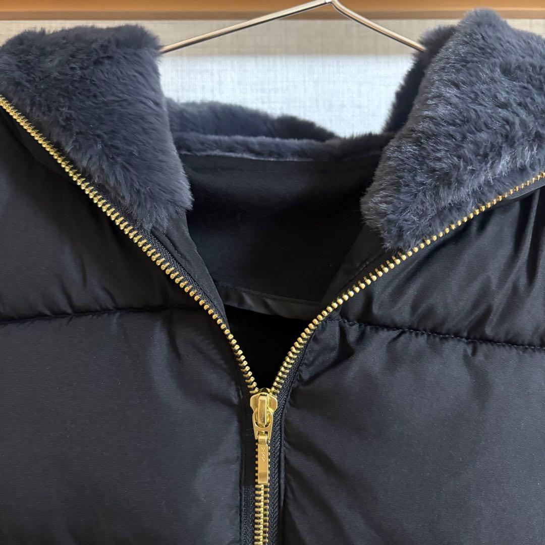 MEDOC フェイクファーフードショートブルゾン　アウター　ヤマダヤ2026福袋