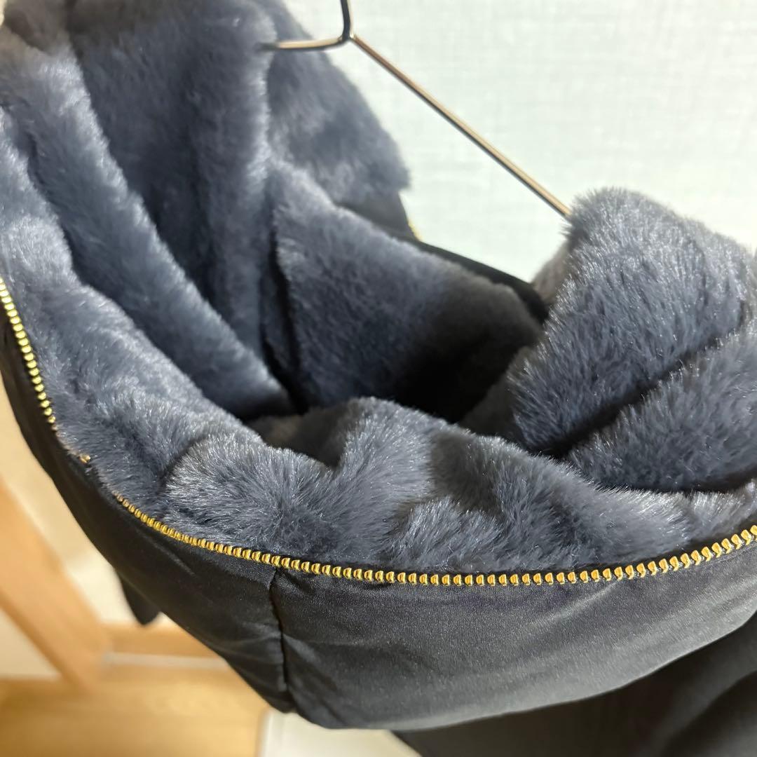 MEDOC フェイクファーフードショートブルゾン　アウター　ヤマダヤ2026福袋