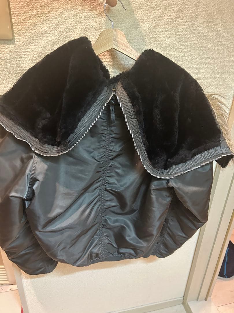 希少色グレーカーキALPHA INDUSTRIES N-2Bジャケット Lサイズ