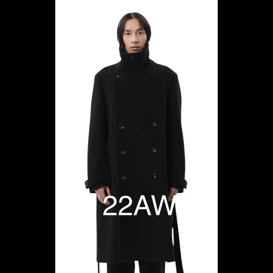 新品 ATTACHMENT DOUBLE BREASTED COAT