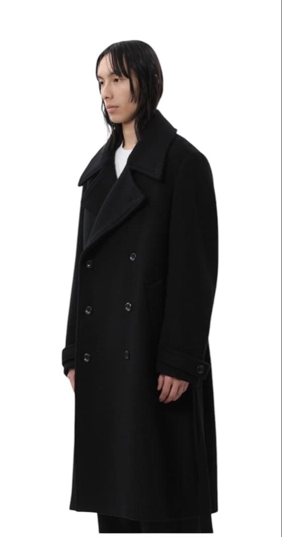 新品 ATTACHMENT DOUBLE BREASTED COAT