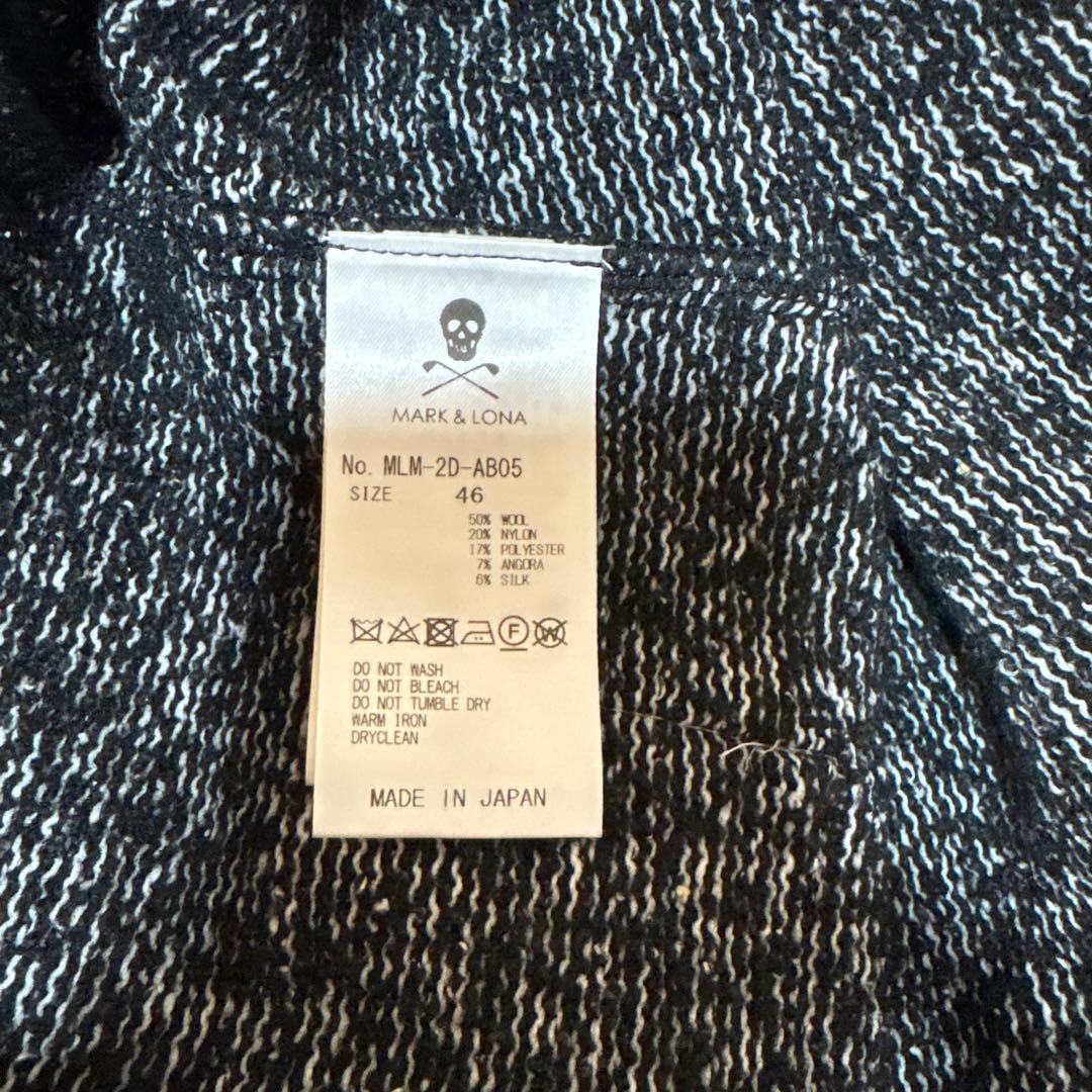 MARK&LONA タートルネックセーター ブラック