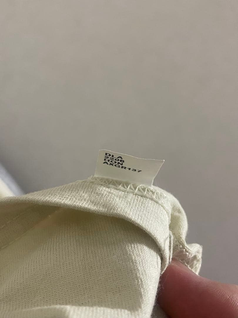 【翌日発送！新品！】Stussy ロングTシャツ クリーム色