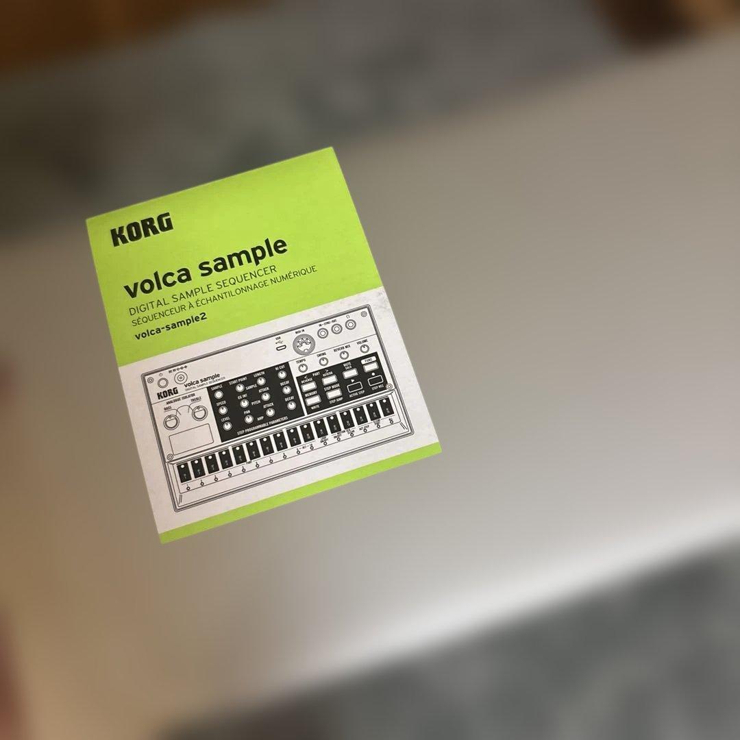 KORG volca sample 2 サンプラー