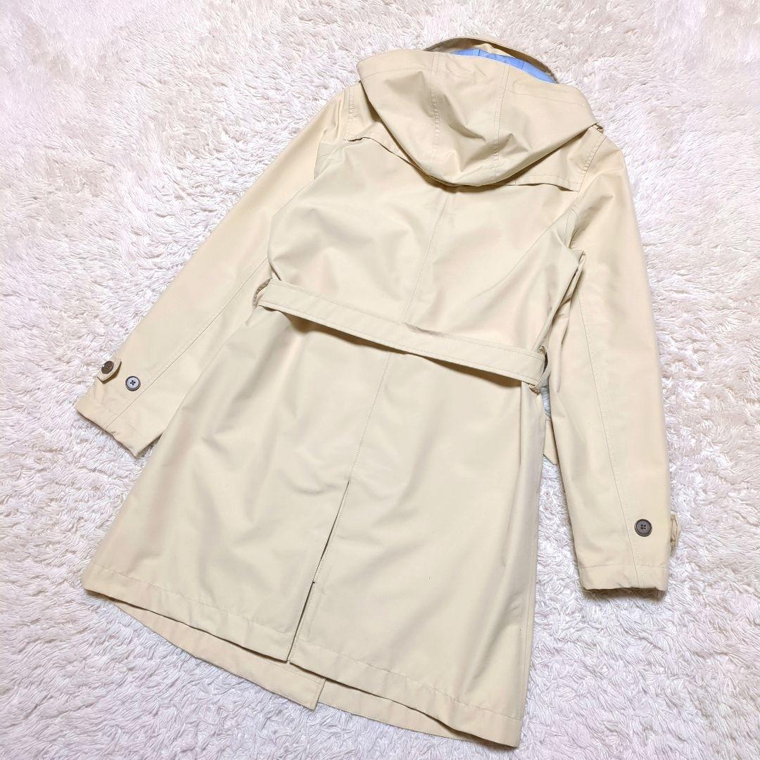 美品！AIGLE　ゴアテックス2wayトレンチコート　M　ベージュ　防水