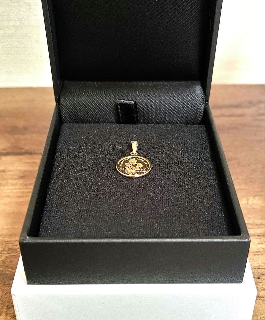 新品SPERANZA純金ラヴィアンローズ1/30ozペンダントトップ限定品