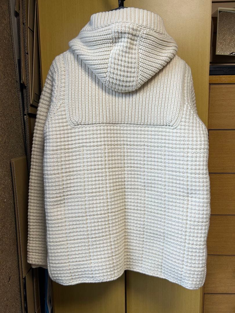 Bark 　ニット　　ニットダッフル　バーク　ホワイト