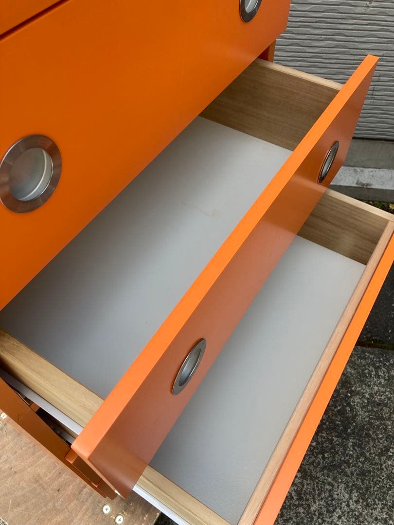 LEGNATEC　レグナテック　6段　ハイチェスト　タンス　ベビーレトロポップ