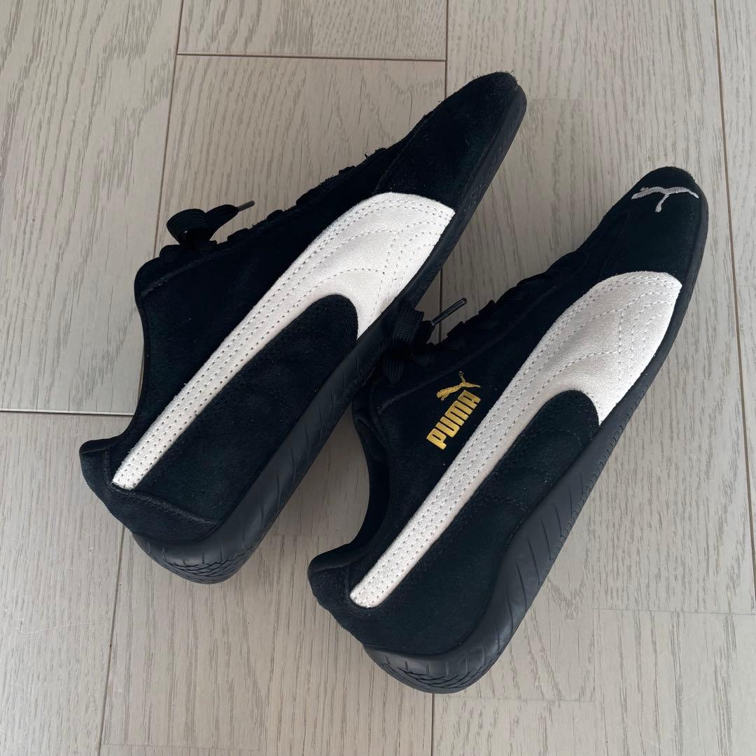PUMA スピードキャット /スエード ブラック スニーカー