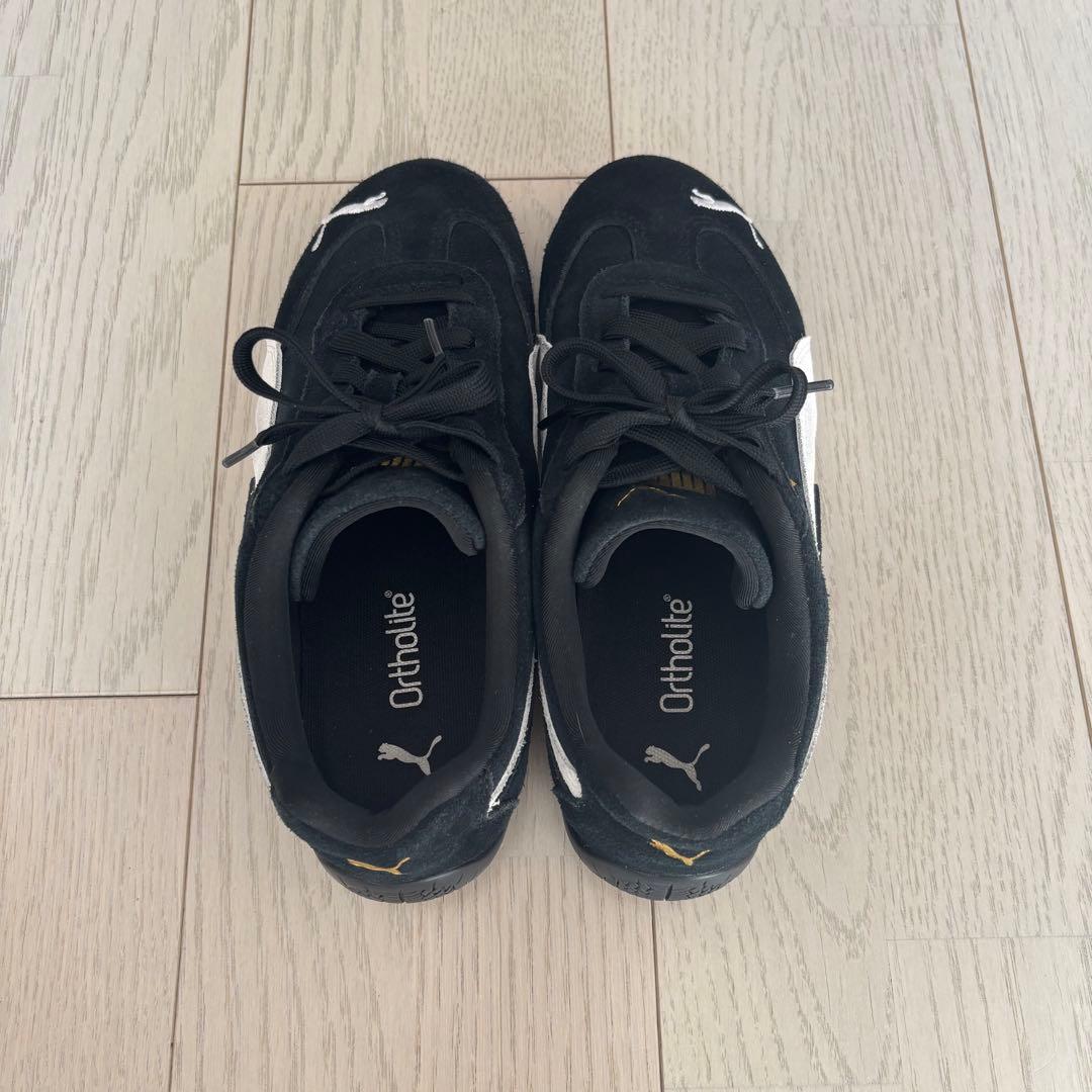 PUMA スピードキャット /スエード ブラック スニーカー