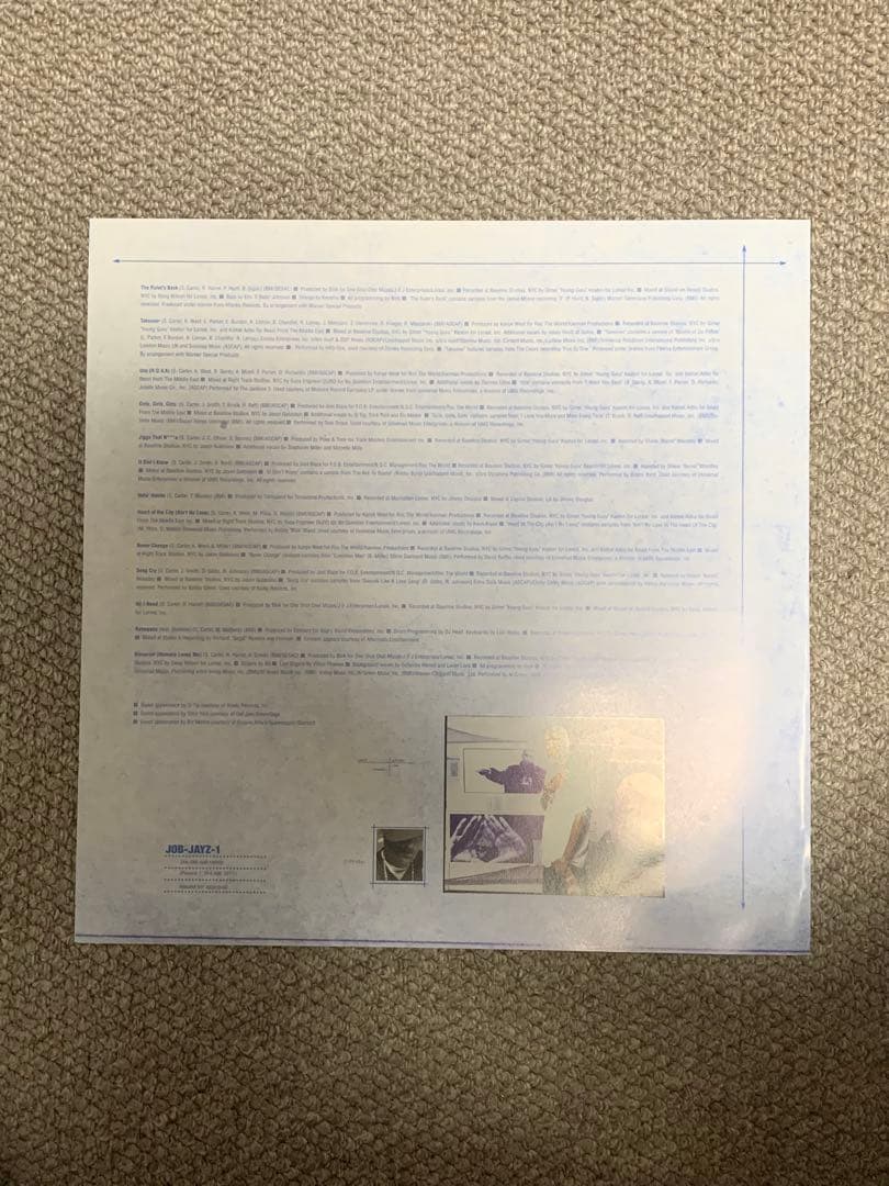 JAY-Z - THE BLUEPRINTアナログレコード