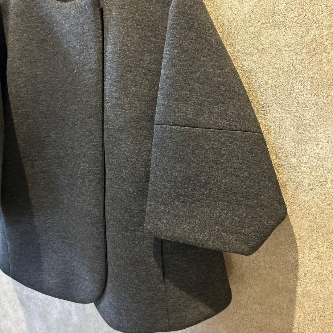 【eLLa】round hem bonding coatエラ ボンディングコート