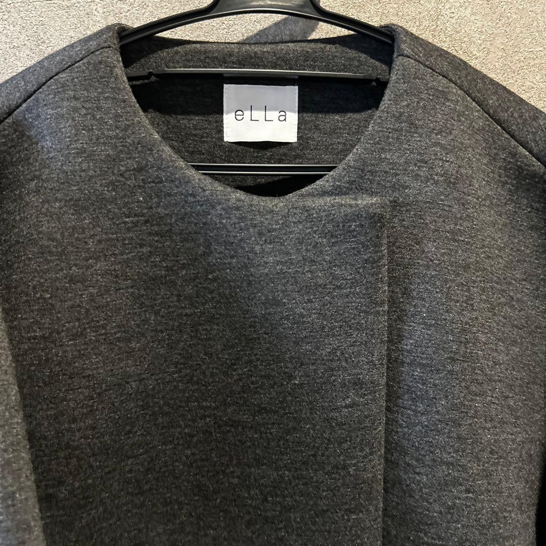 【eLLa】round hem bonding coatエラ ボンディングコート