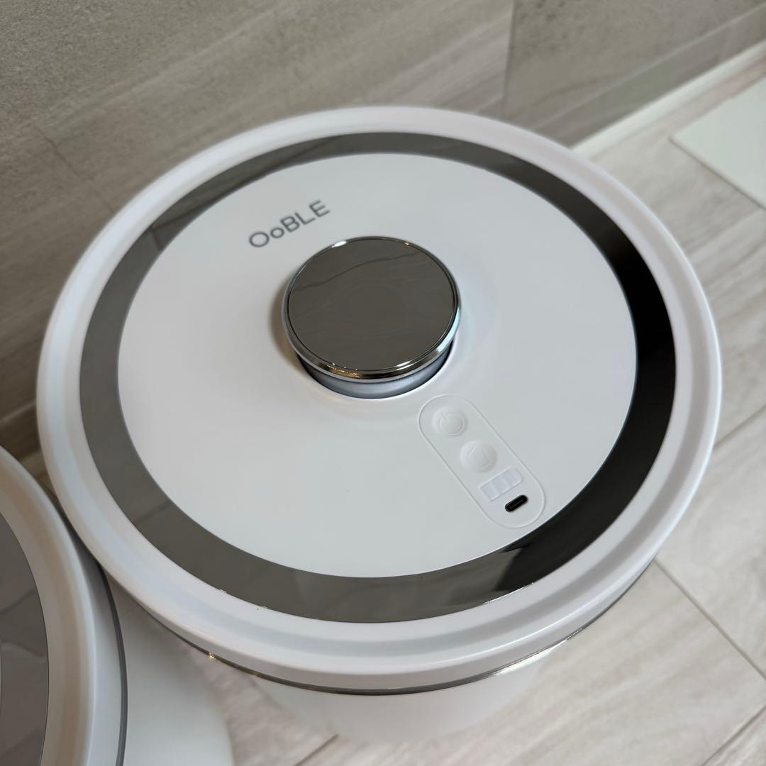 【箱/説明書付き】OOBLE 密閉式 真空 保存容器 2個セット