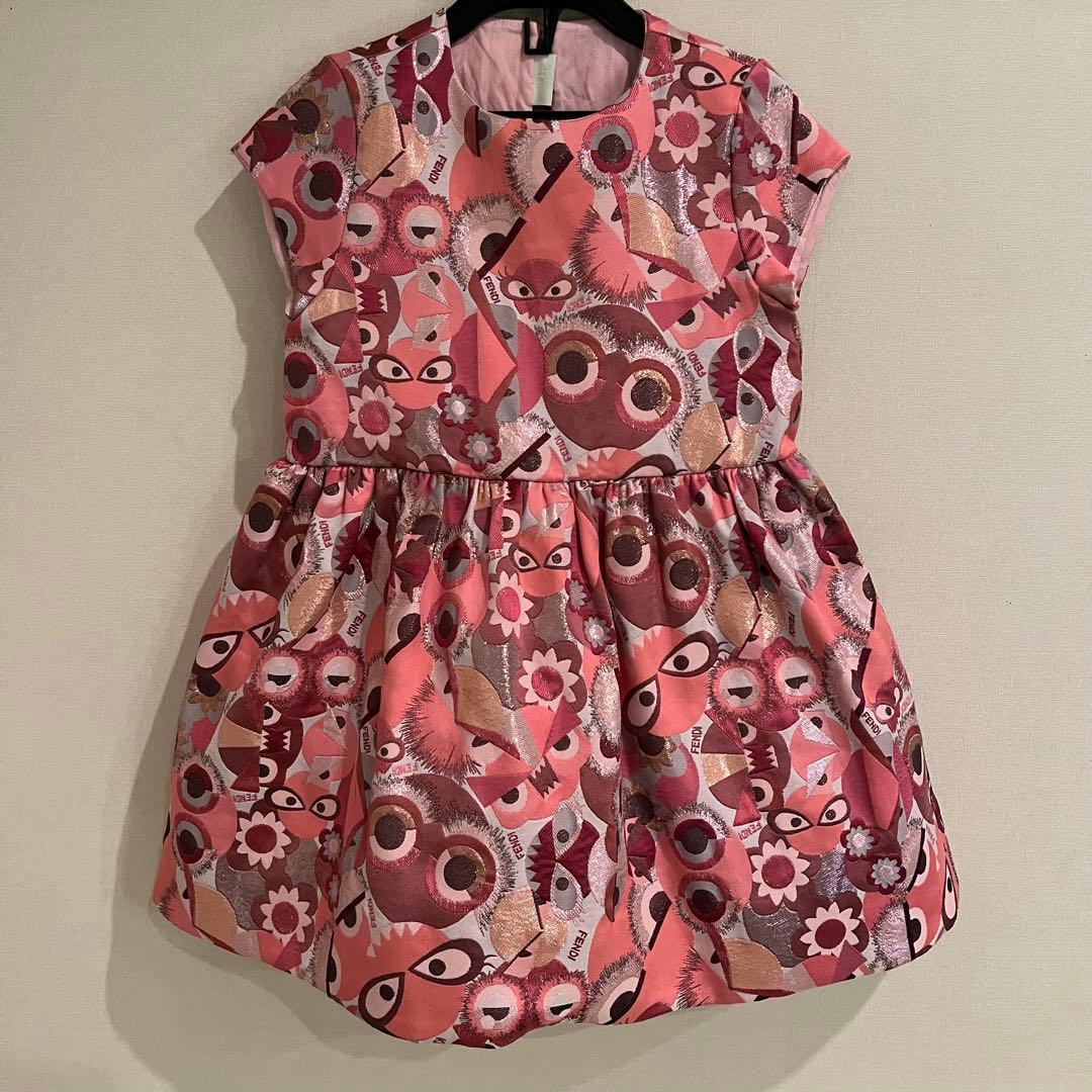 未使用　FENDI／フェンディ　キッズ　モンスター　ワンピース　7A 　発表会