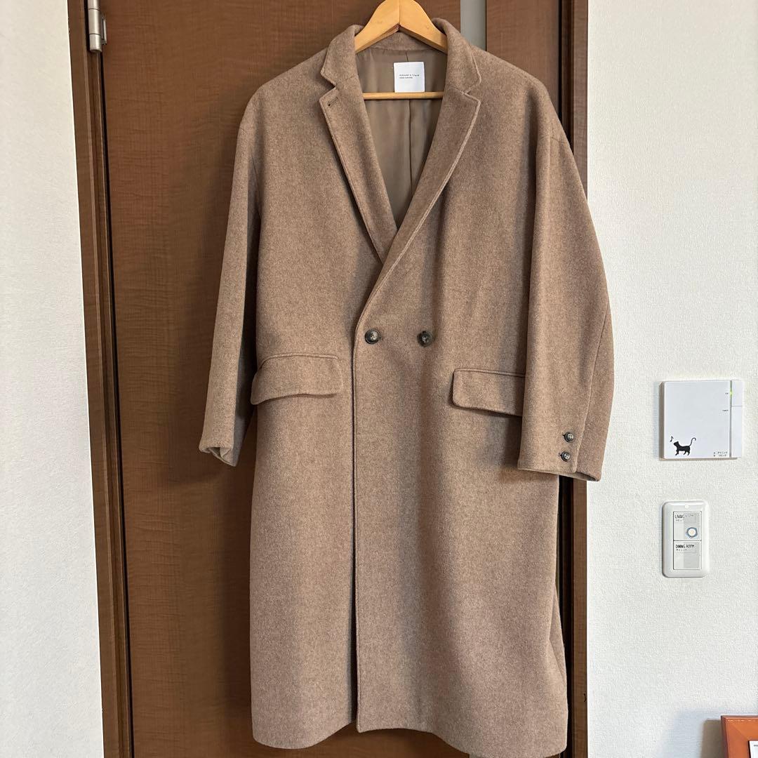 3WAYアレンジ襟のかろやかチェスターコート