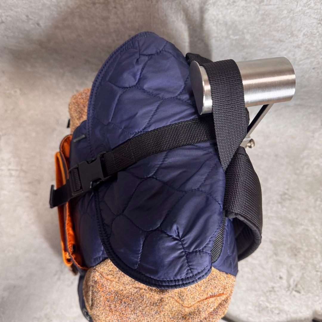 希少 Porter x Carven リュック キルティング ネイビー