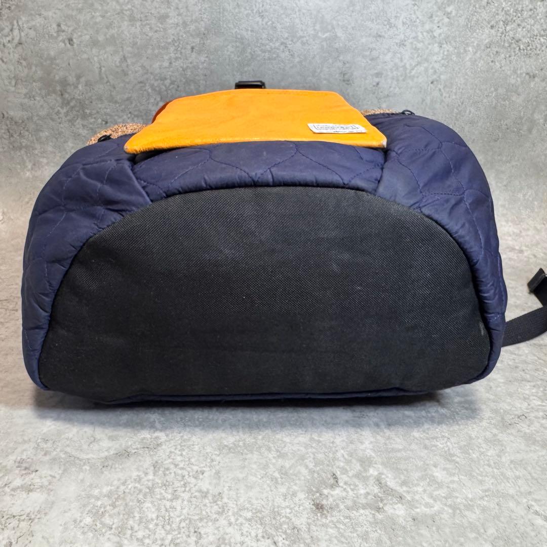 希少 Porter x Carven リュック キルティング ネイビー