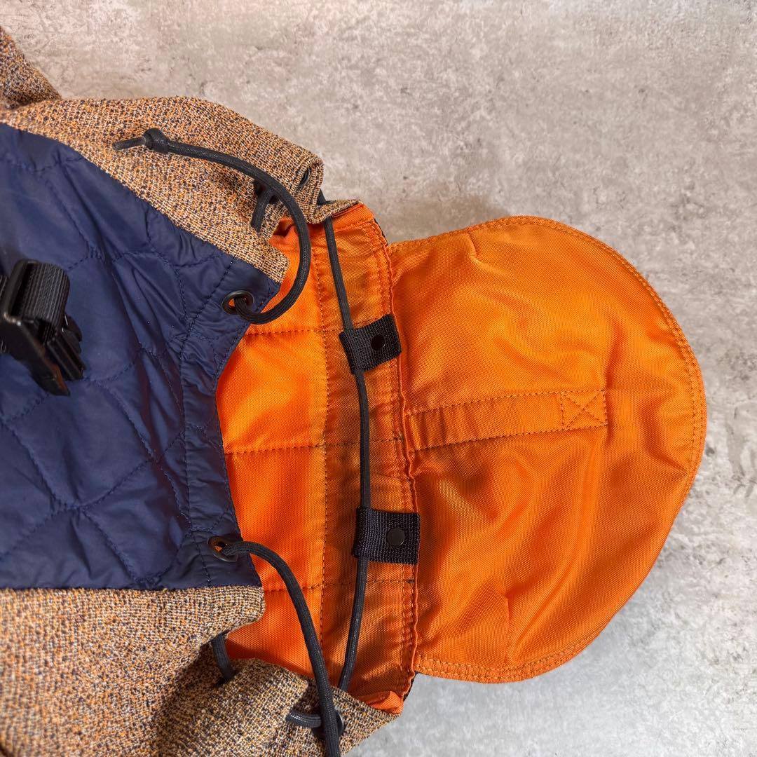 希少 Porter x Carven リュック キルティング ネイビー