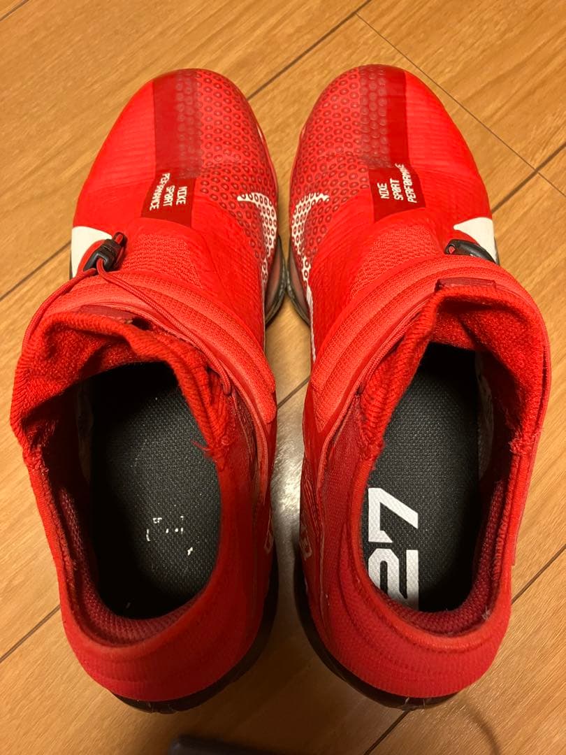 美品！レア！希少！ Nike ナイキ トラウト7 野球スパイク レッド 27cm