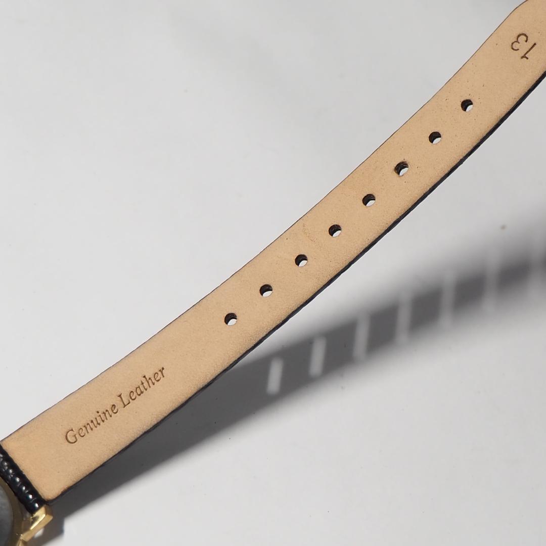 グッチ GUCCI ローマン 新品革ベルト レディース腕時計 ゴールド F250