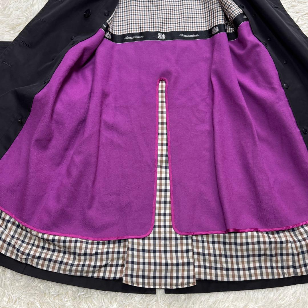 150周年記念モデル✨アクアスキュータム トレンチコート ライナー ブラック 8