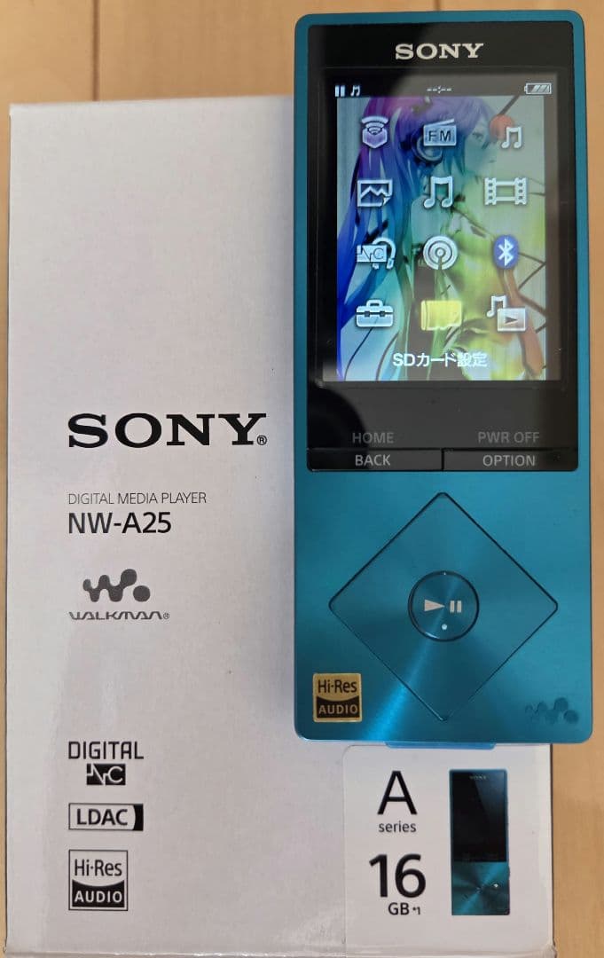 SONY WALKMAN NW-A25 ポータブルオーディオプレーヤー