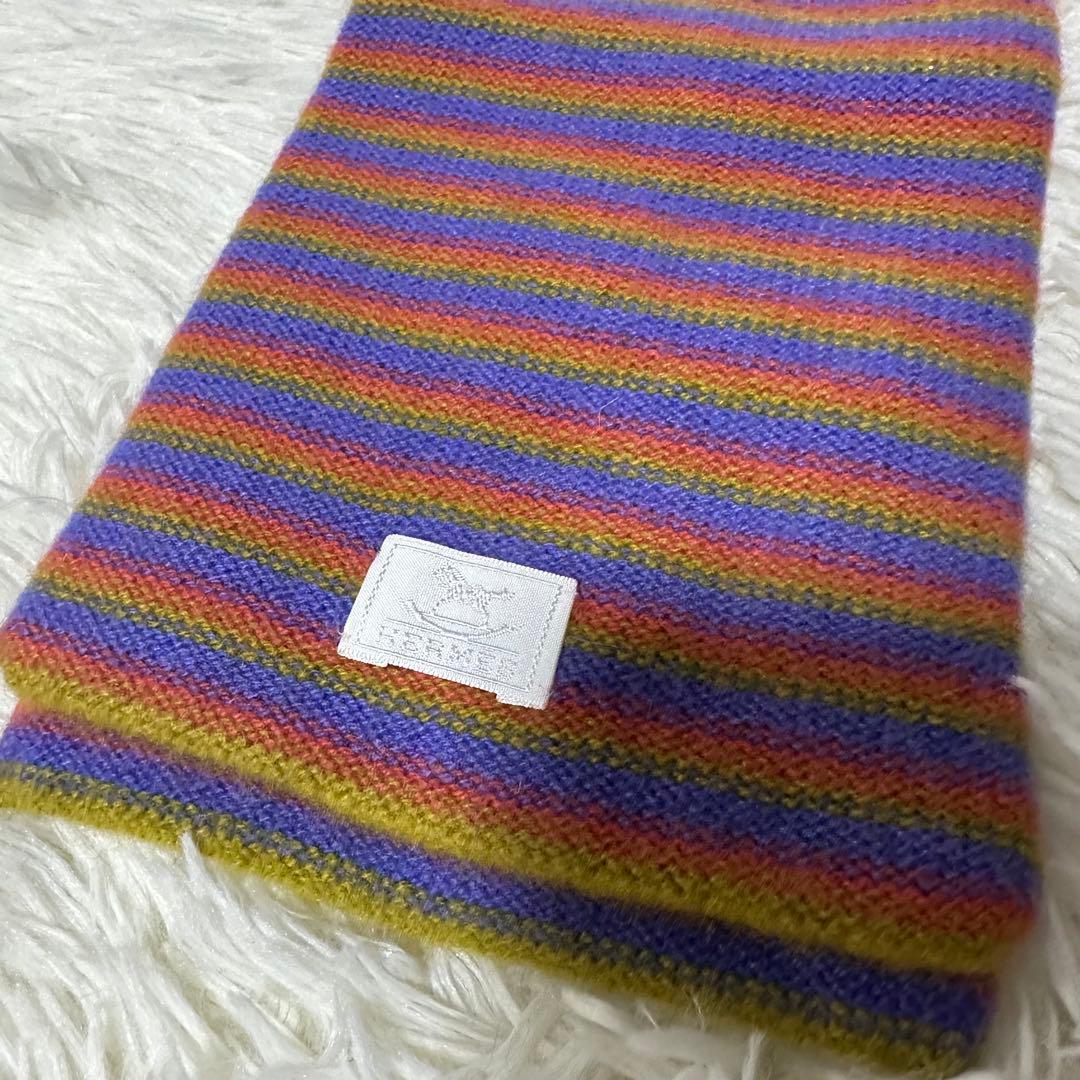 未使用品 エルメス ベビーマフラー