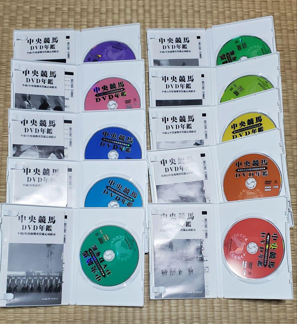 中央競馬DVD年鑑 DVD-BOX 昭和63年~平成4年度重賞競走