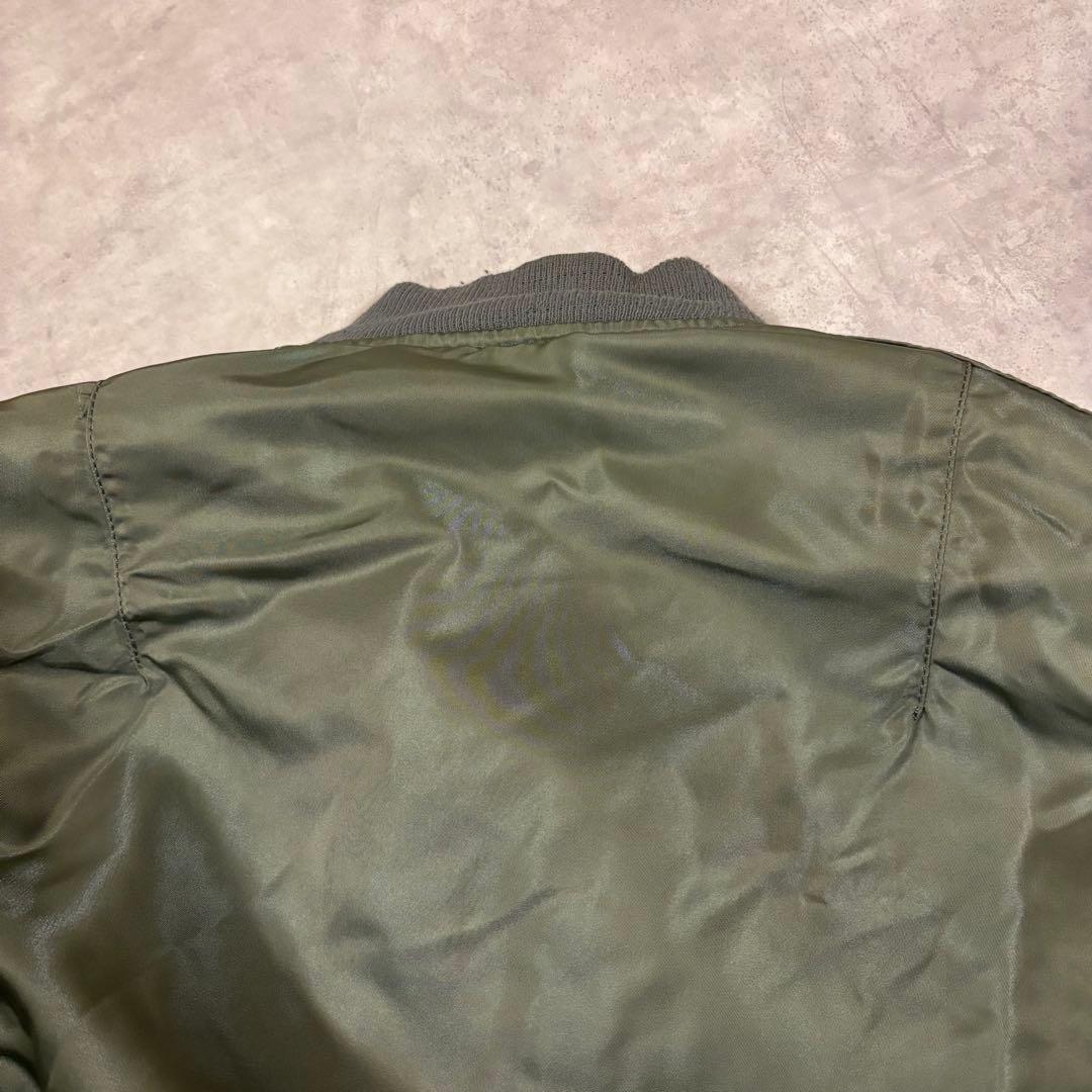 USA製 ALPHA アルファ MA-1 flight jacket M