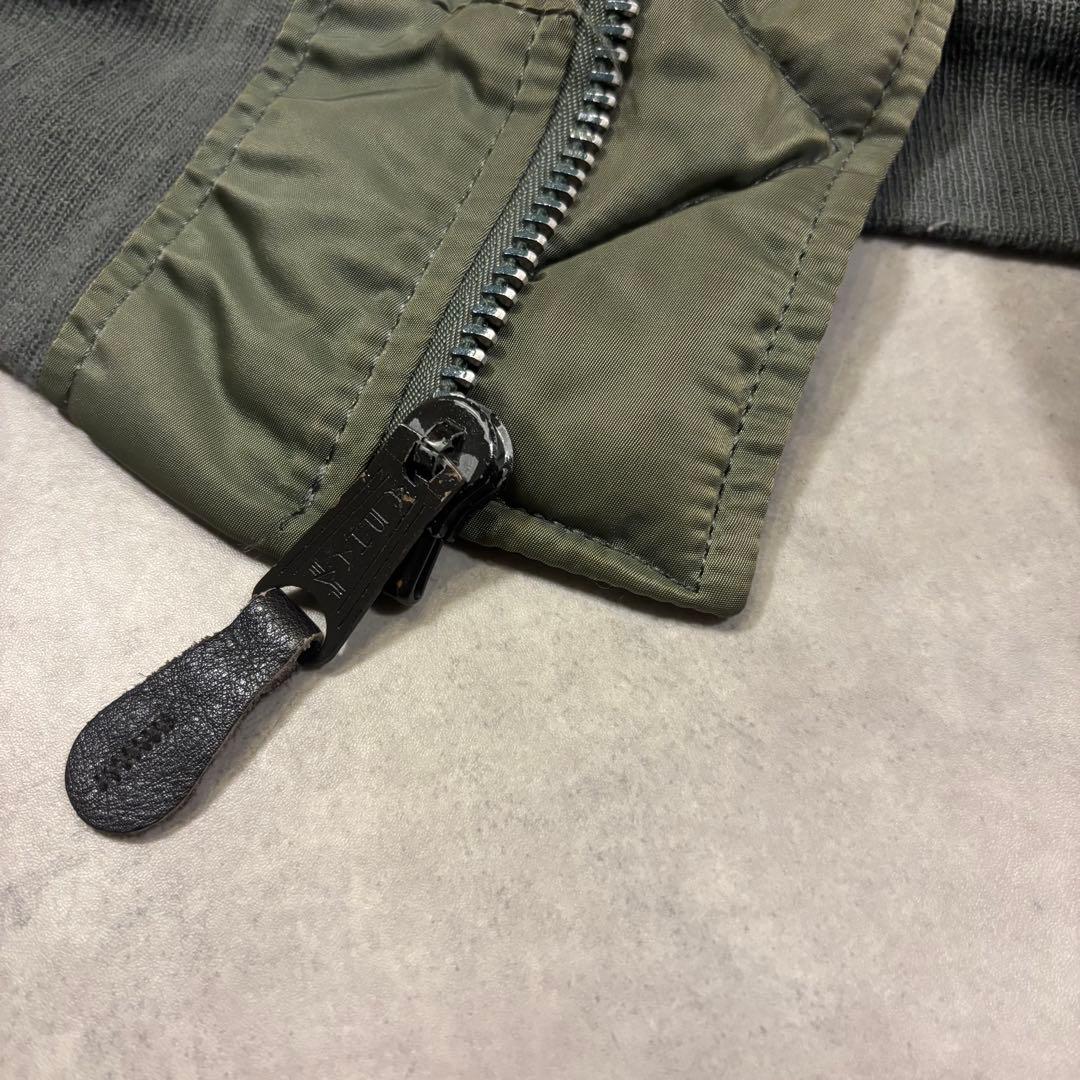 USA製 ALPHA アルファ MA-1 flight jacket M