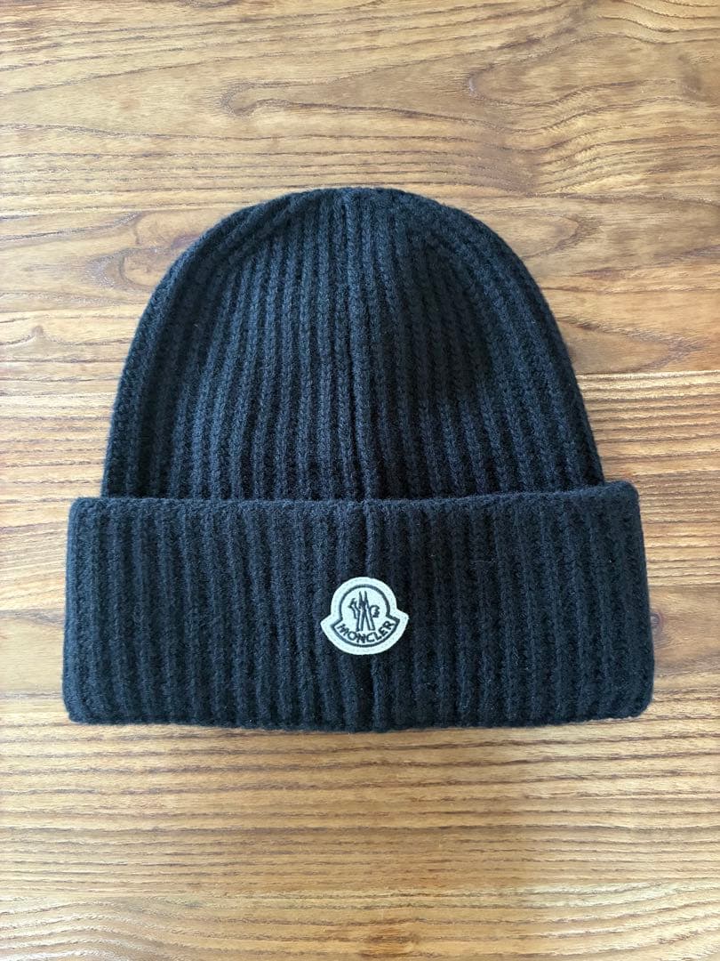 新品未使用MONCLER × FRAGMENT コラボ ニット帽 ビーニー