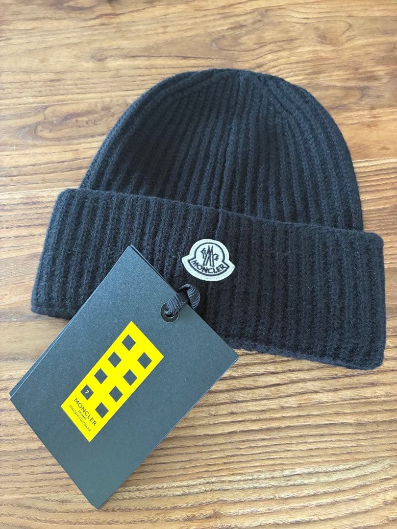 新品未使用MONCLER × FRAGMENT コラボ ニット帽 ビーニー