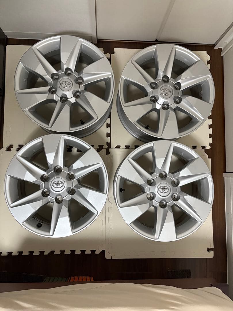 トヨタ プラド150後期 17インチ 純正ホイール 4本　送料込み